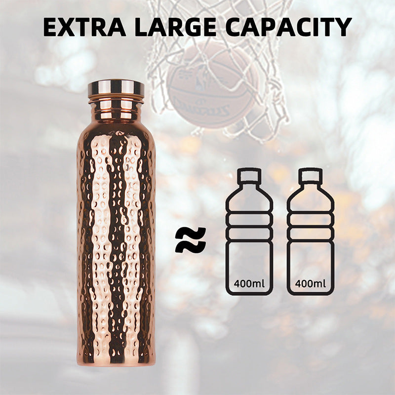 800ML Copper Water Bottle