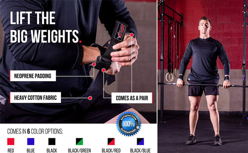 2 Pairs MRX Weight Lifting Straps