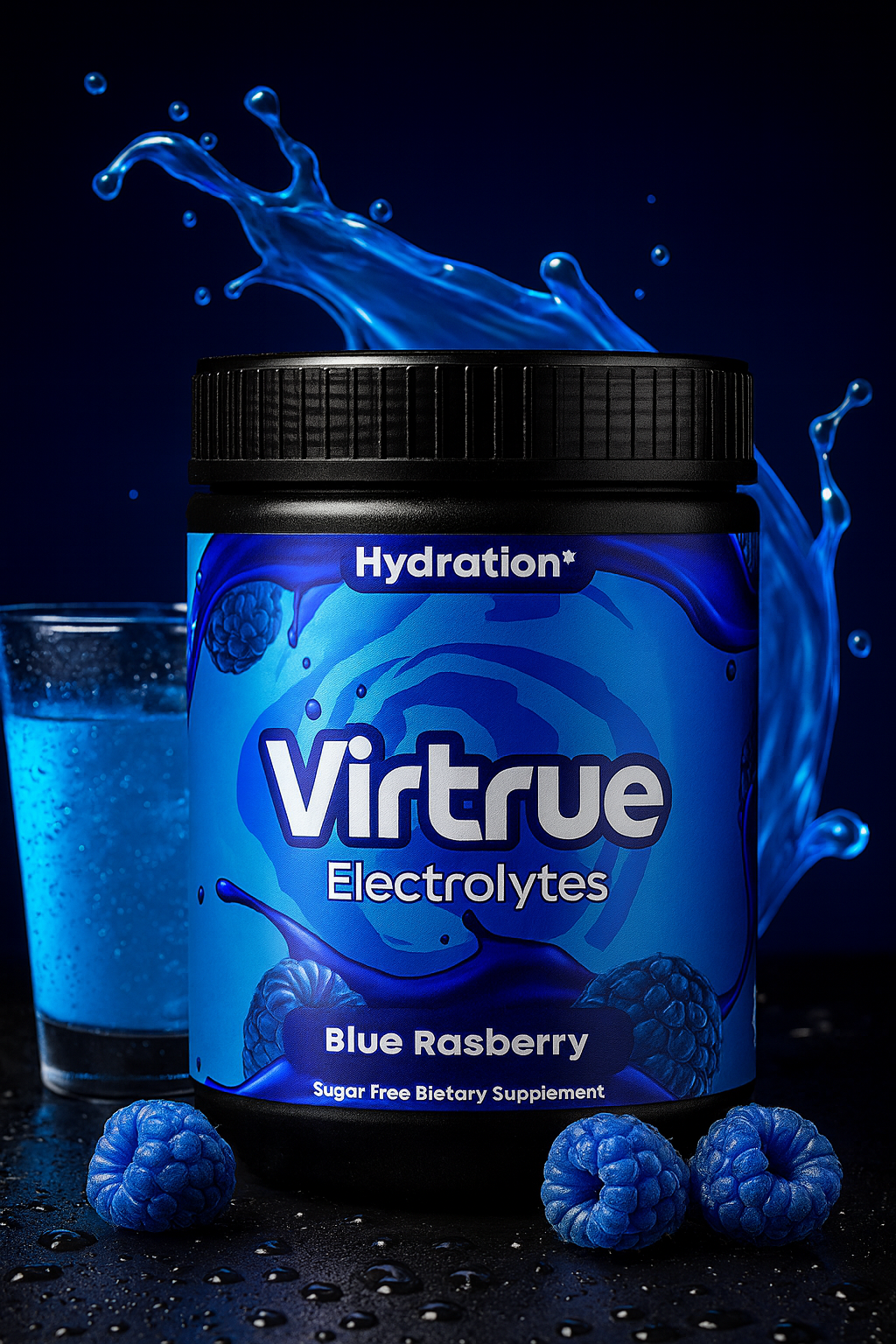 Blue Raspberry Hydration and Recovery