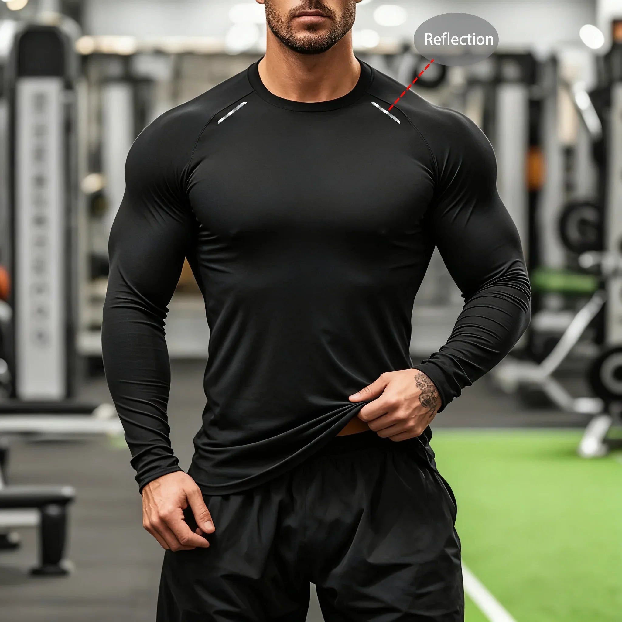 Men's Long Sleeve Compression Shirt